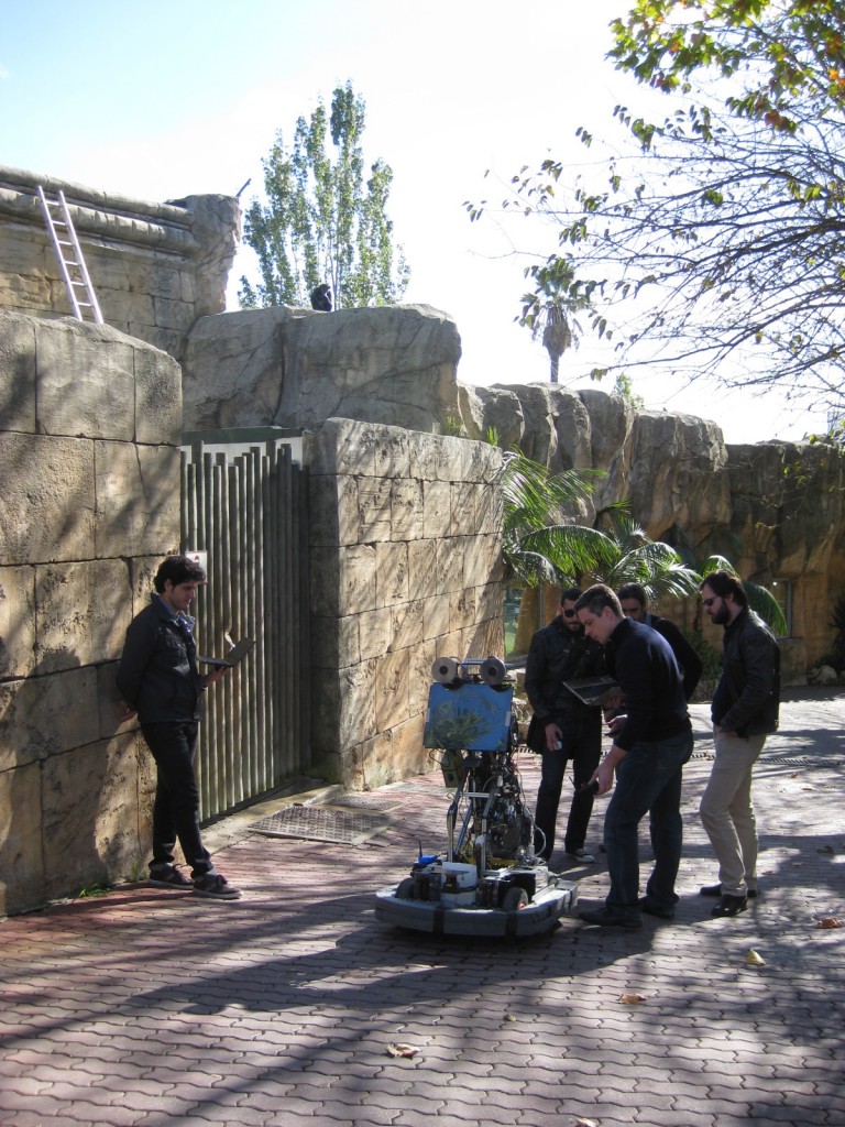 Noé, Javier and Rafael nearly took up residence in Lisbon and it wasn't always this sunny!